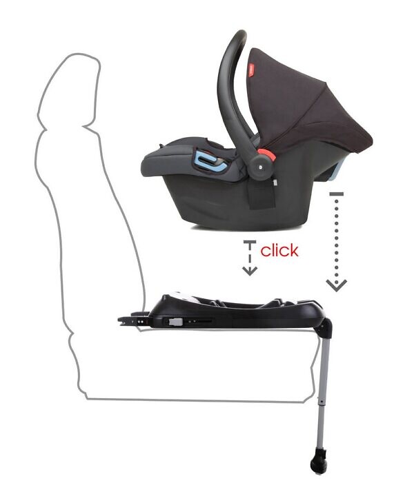 Alternative view of Baza ISOfix do fotelika alpha phil&teds