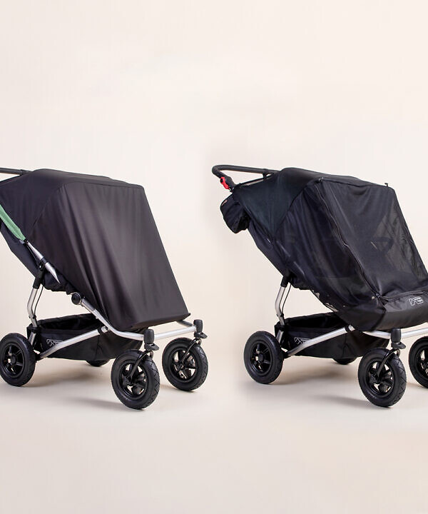 Podwójny zestaw osłon UV/moskitiera i blackout Duet v4 Mountain Buggy